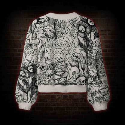 Memento Mori Women's Cardigan Sweater