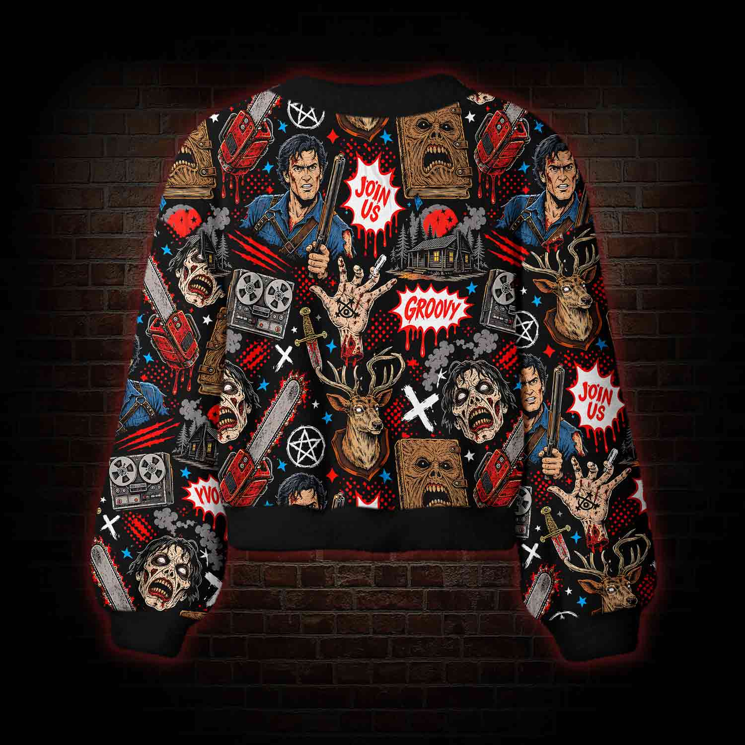 Groovy Dead Women's Cardigan Sweater