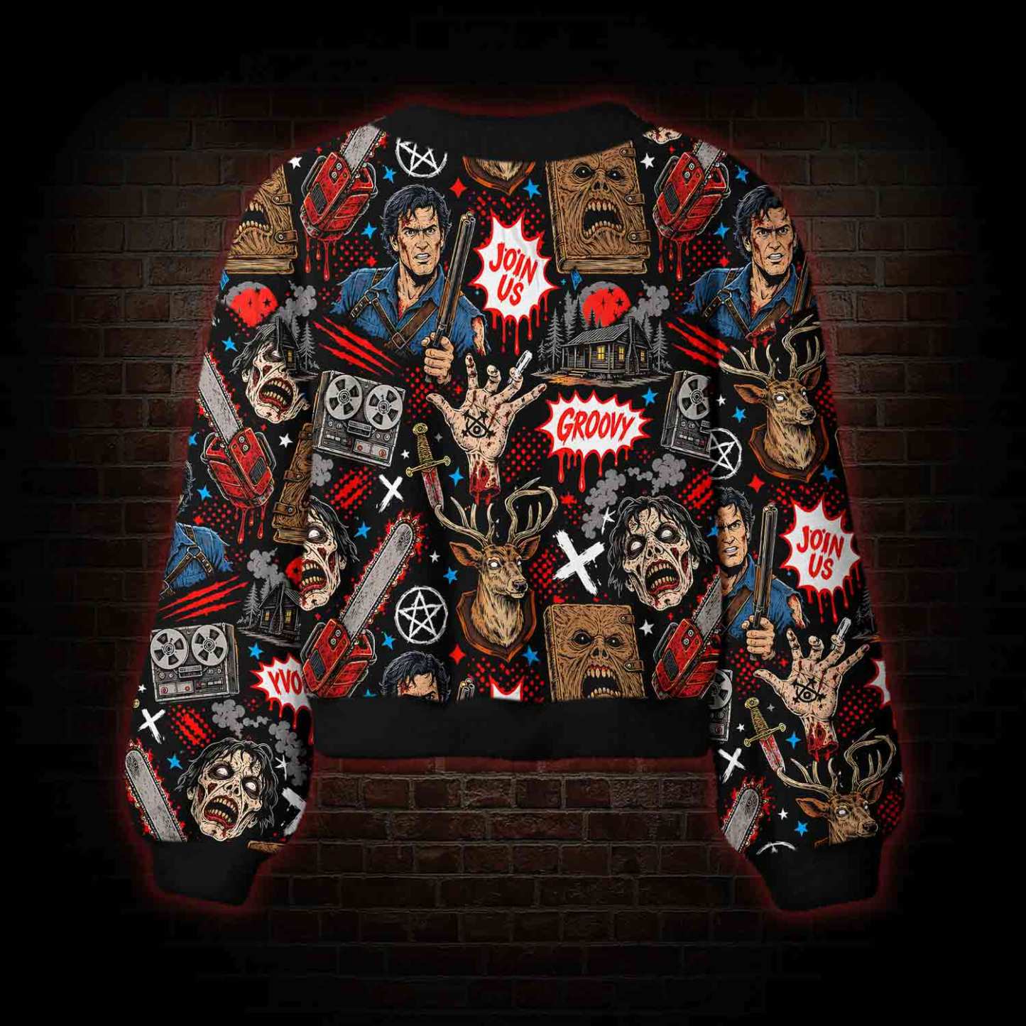 Groovy Dead Women's Cardigan Sweater