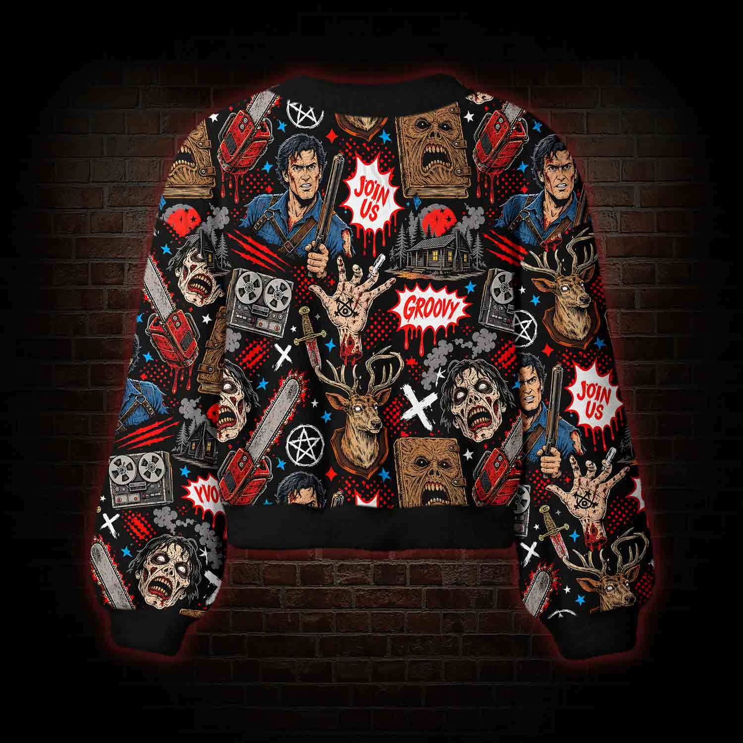 Groovy Dead Women's Cardigan Sweater