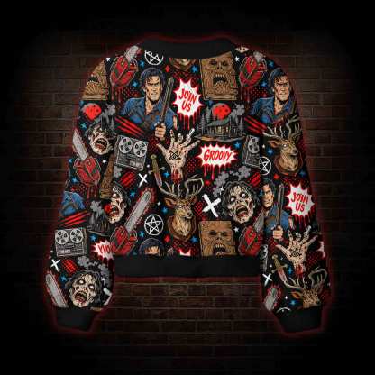 Groovy Dead Women's Cardigan Sweater