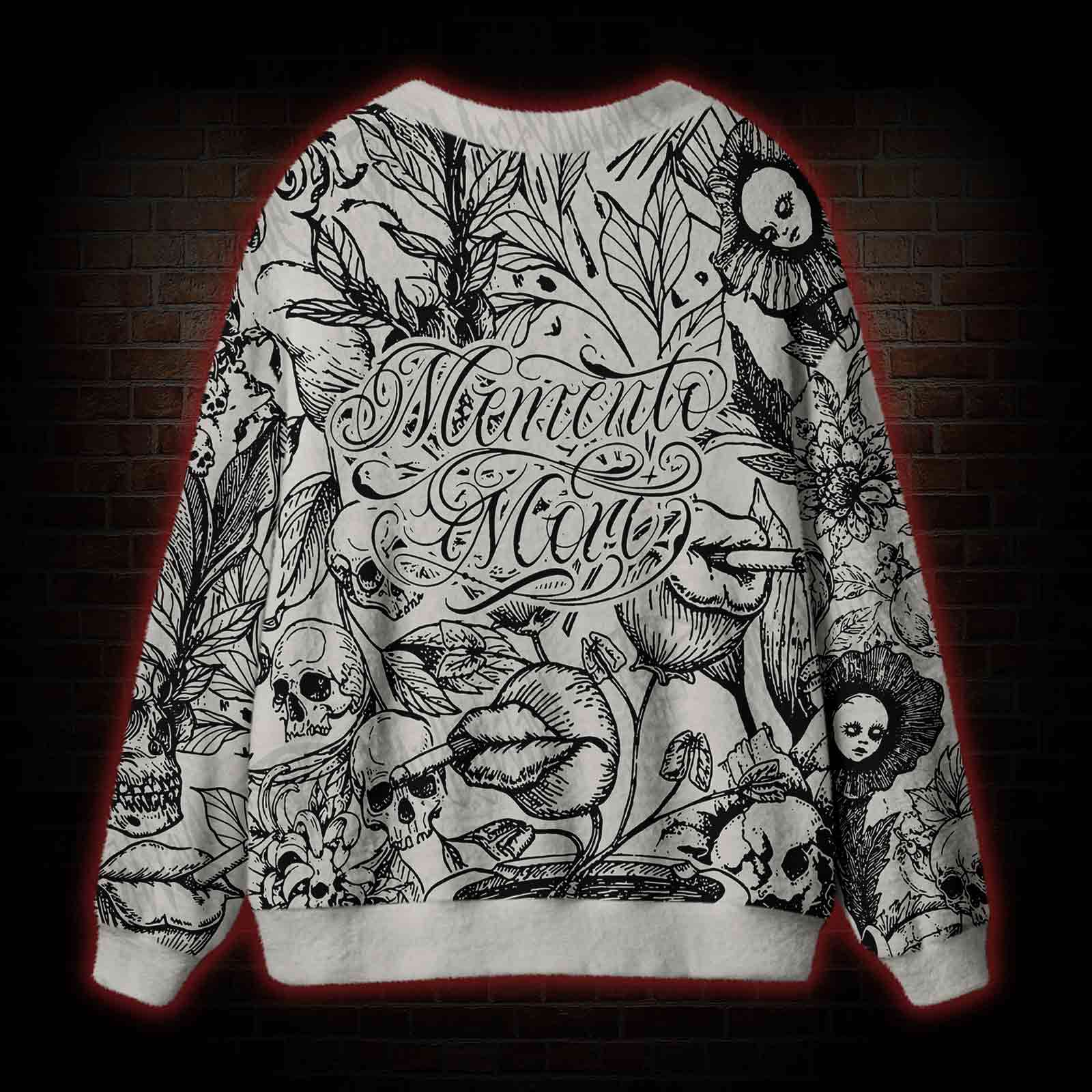 Memento Mori Cardigan Sweater