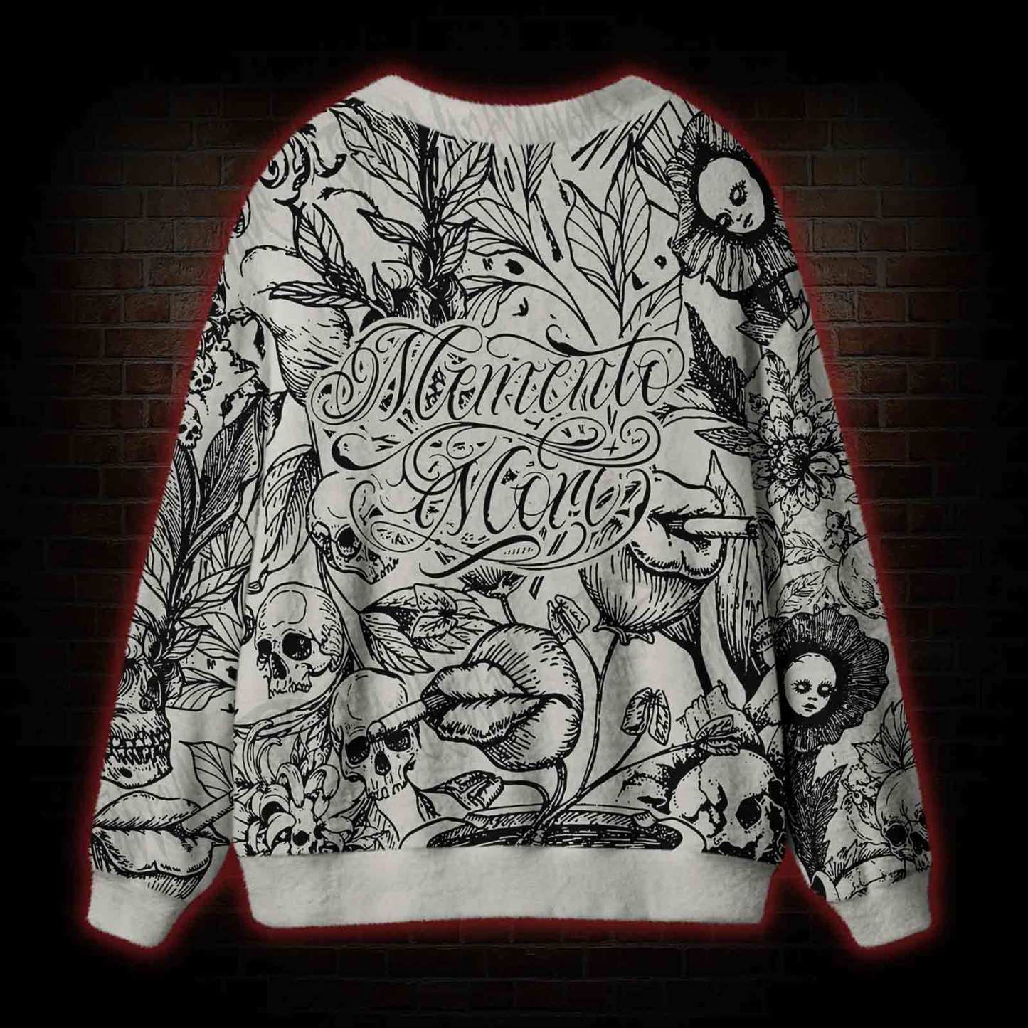 Memento Mori Cardigan Sweater