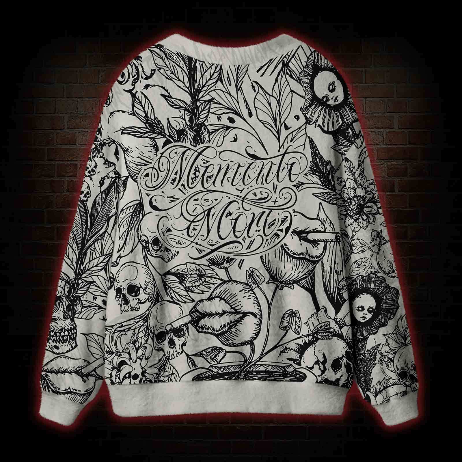 Memento Mori Cardigan Sweater