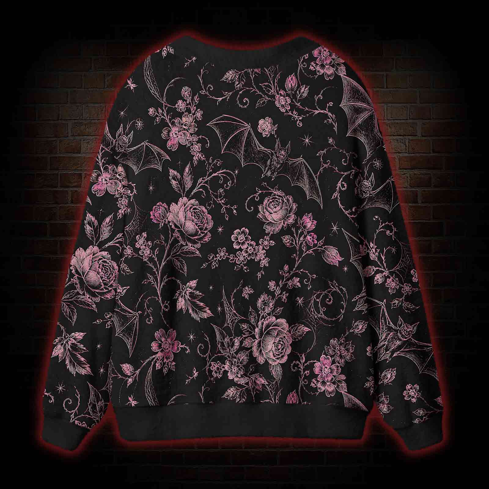 Bat Blossom Cardigan Sweater