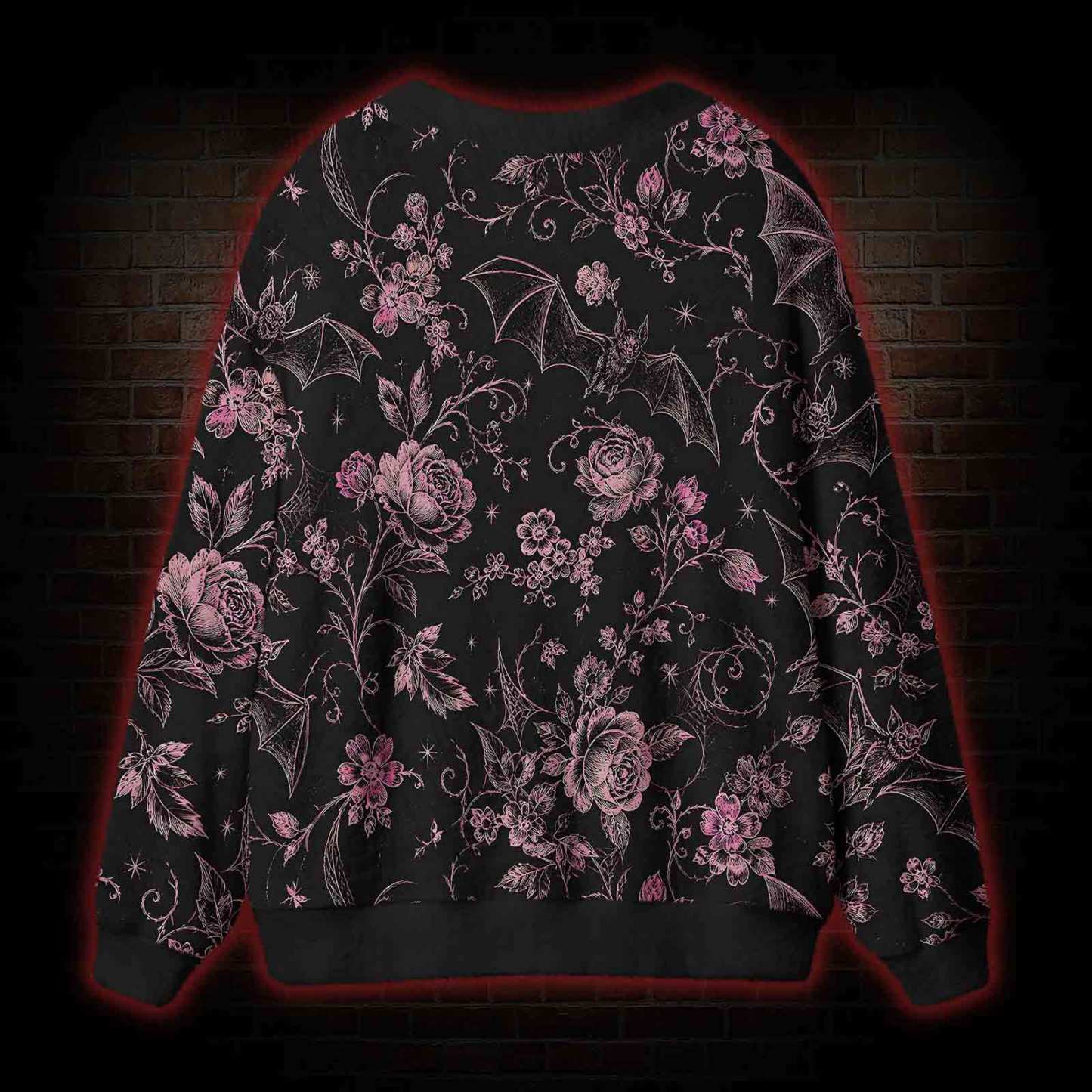 Bat Blossom Cardigan Sweater