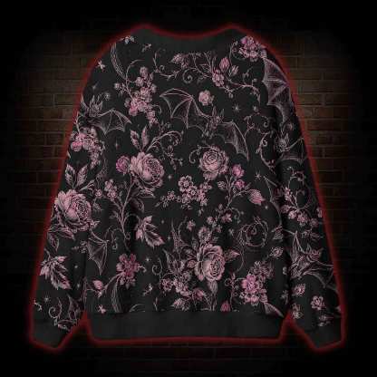 Bat Blossom Cardigan Sweater