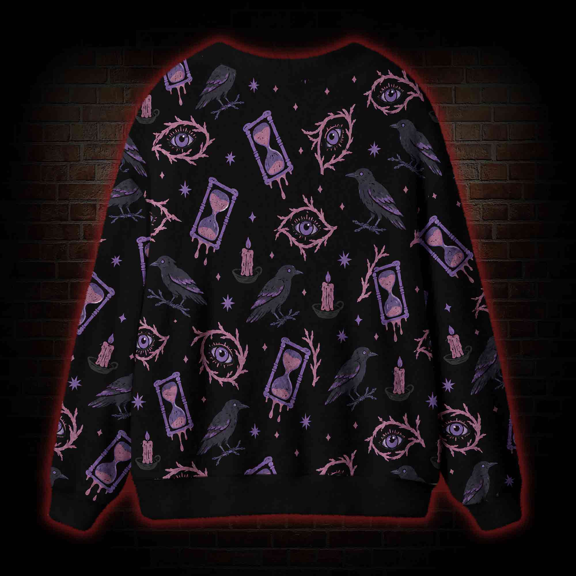 Raven Hour Cardigan Sweater