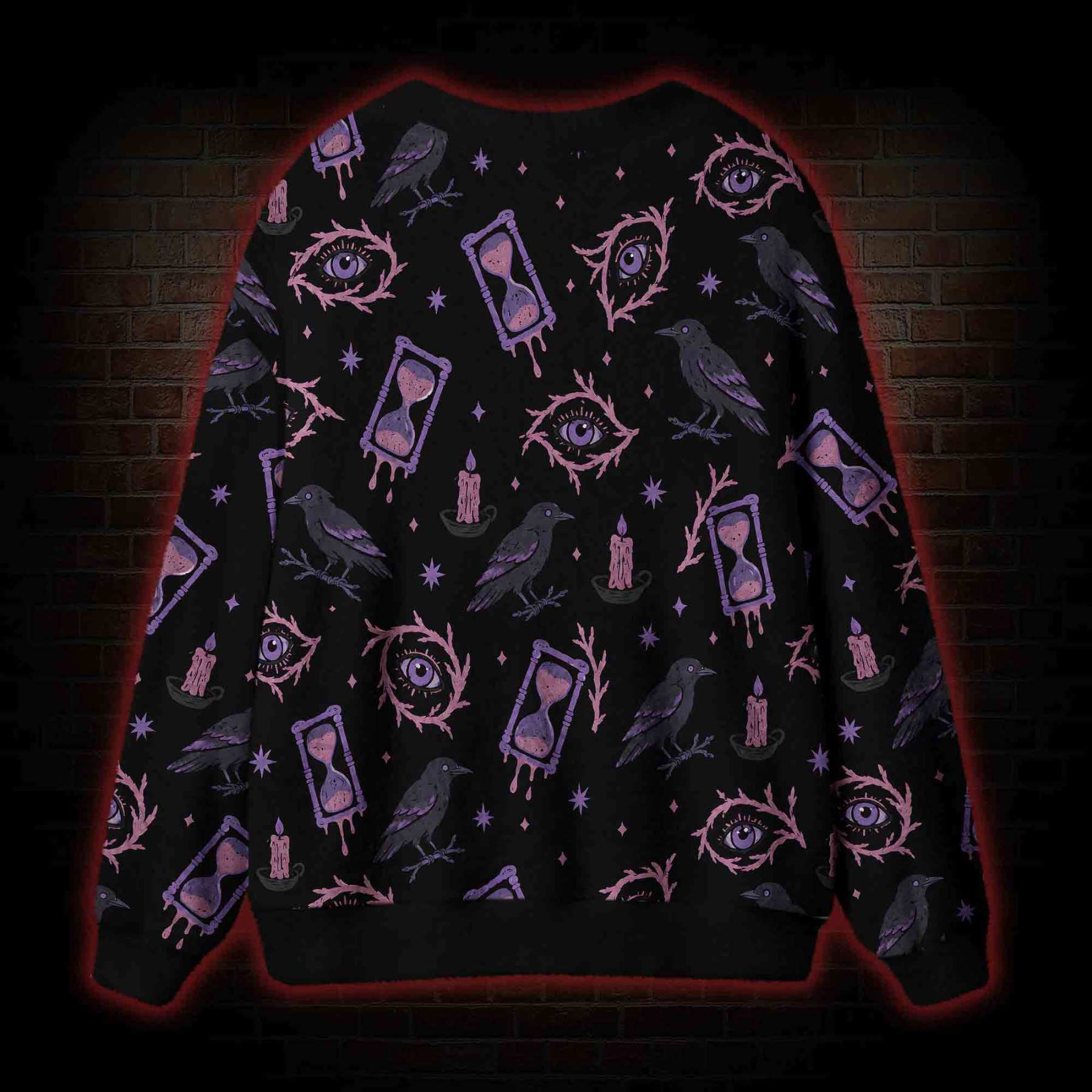 Raven Hour Cardigan Sweater