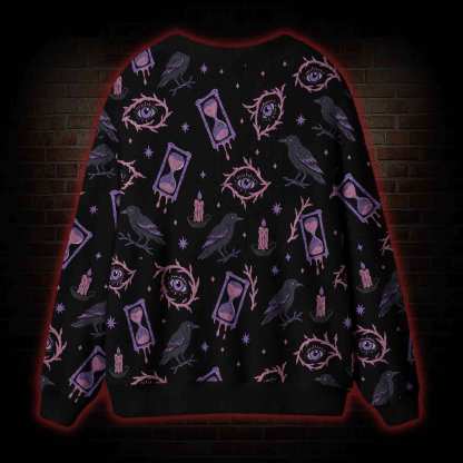 Raven Hour Cardigan Sweater