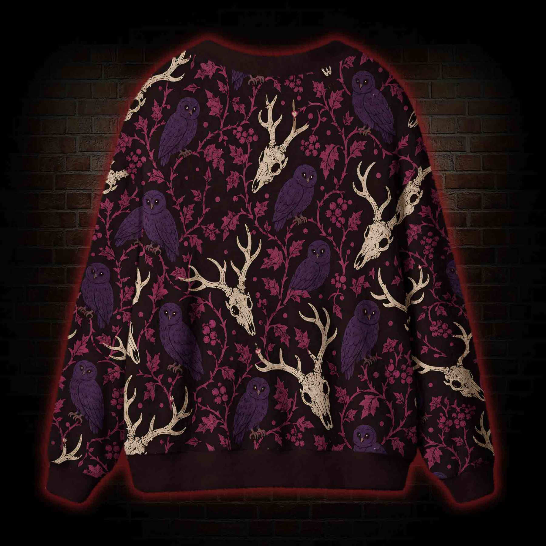 Violet Owl Grove Cardigan Sweater