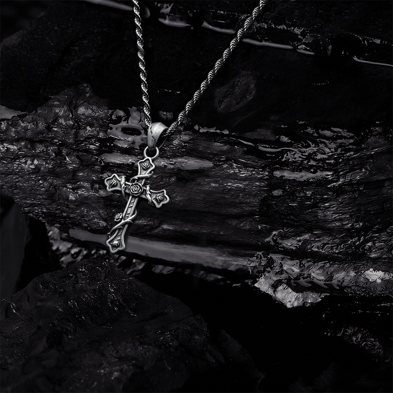 Cathedral Cross Necklace