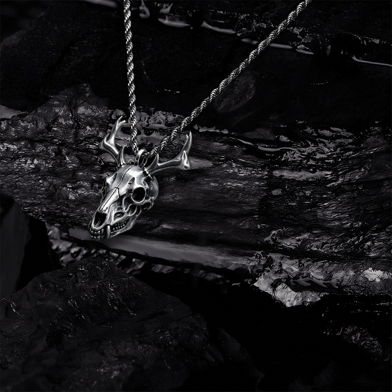 Wendigo Skull Necklace