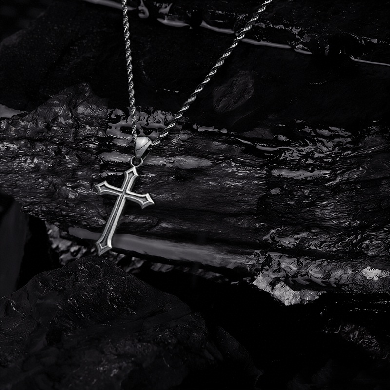 Classic Gothic Cross Necklace