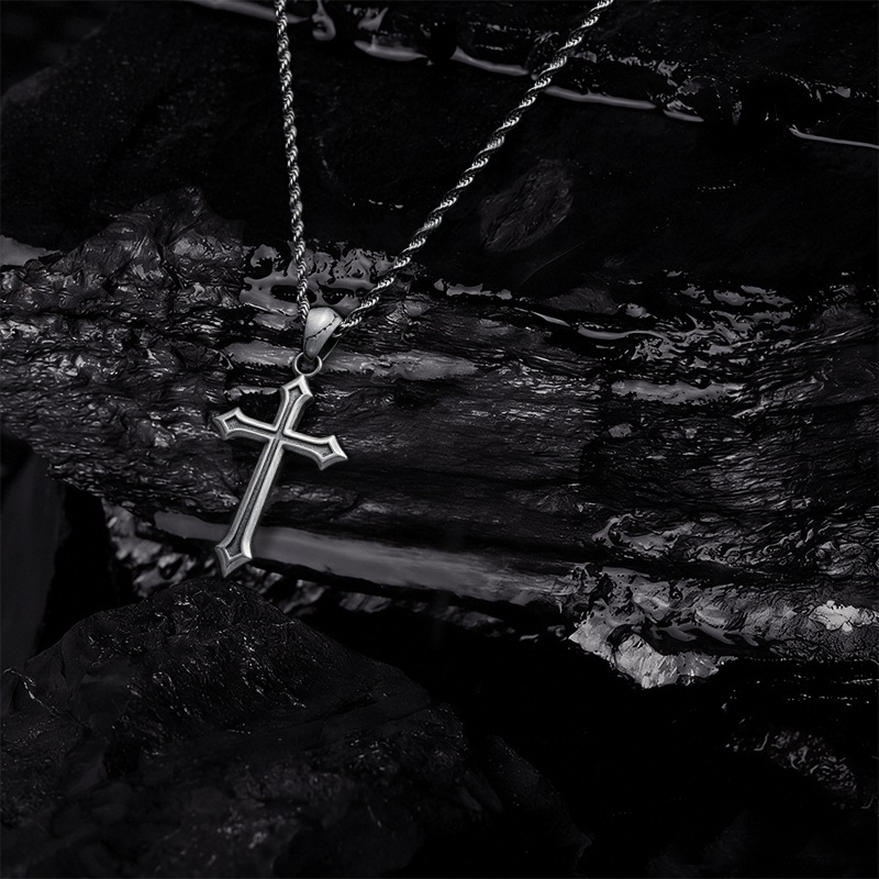 Classic Gothic Cross Necklace