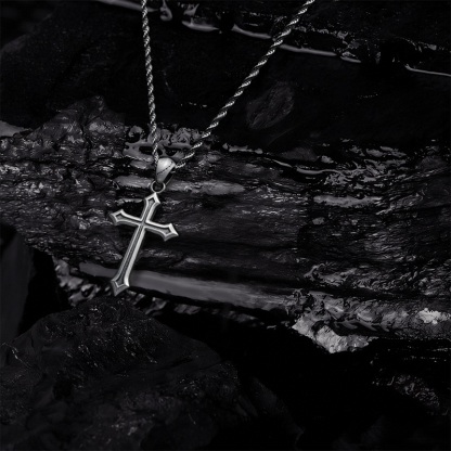 Classic Gothic Cross Necklace
