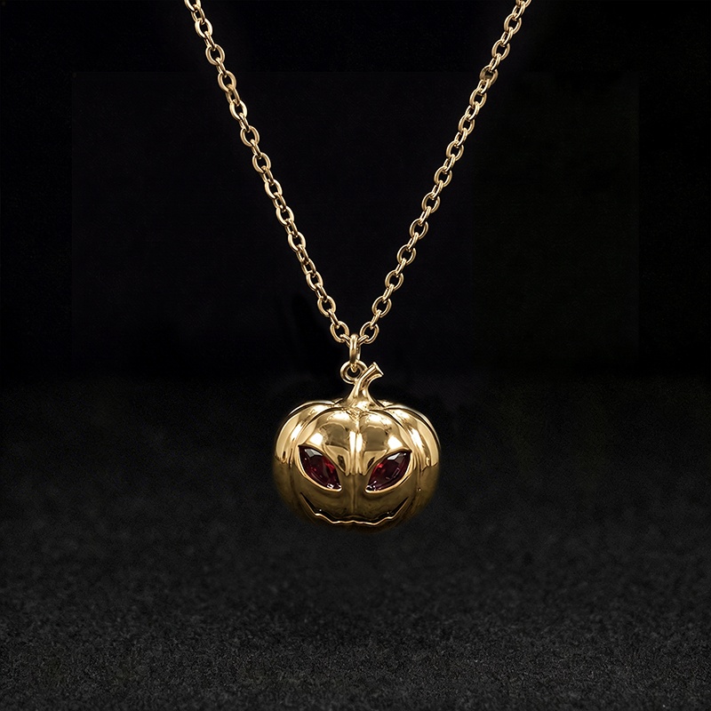 Evil Pumpkin Necklace