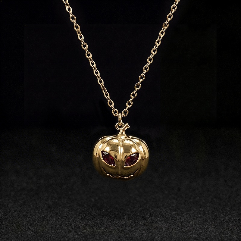 Evil Pumpkin Necklace