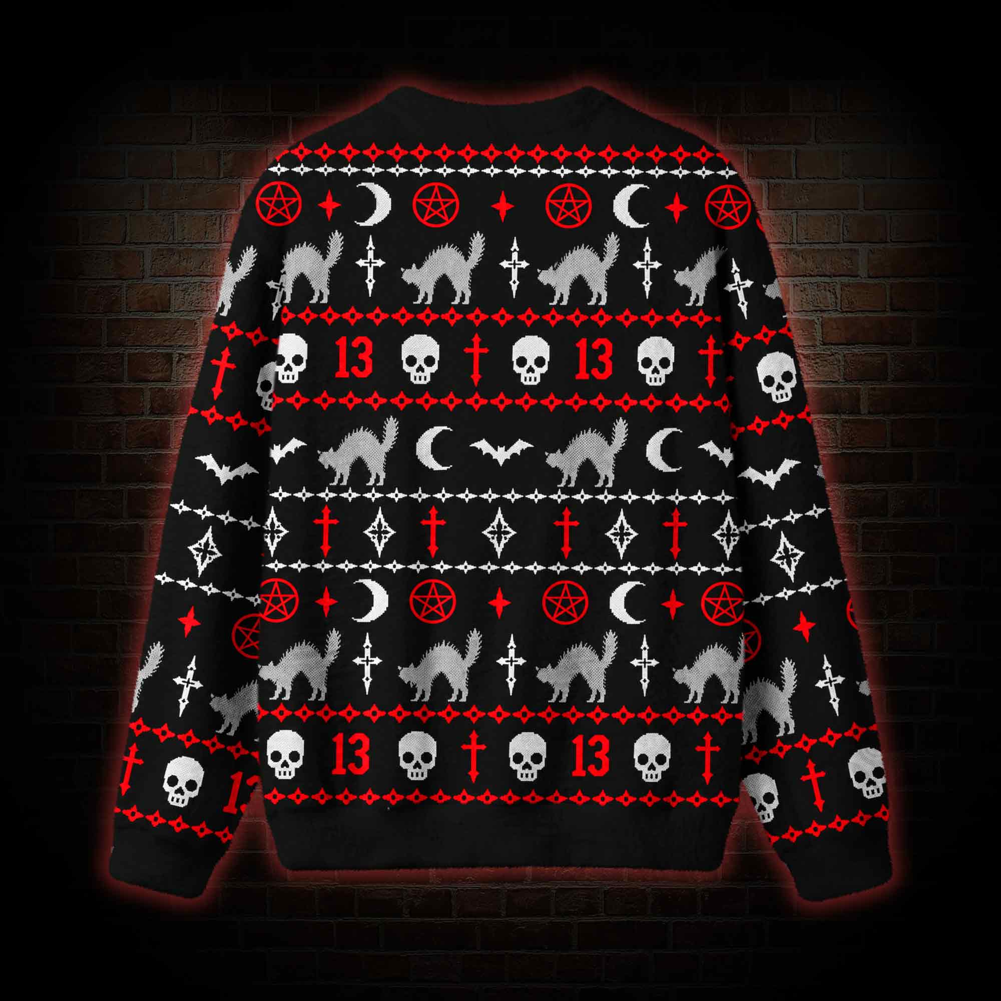 Occult Nightmare Ugly Sweatshirts