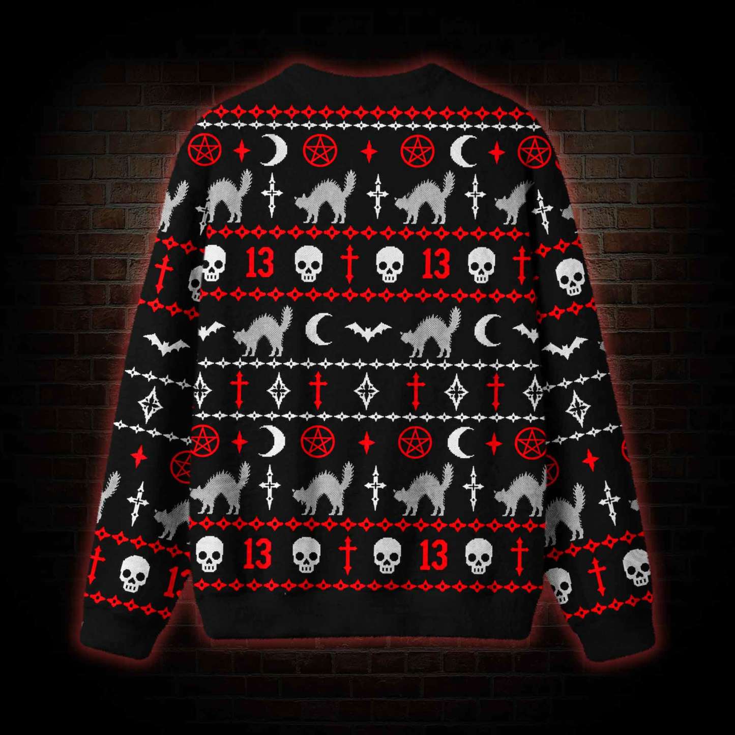 Occult Nightmare Ugly Sweatshirts