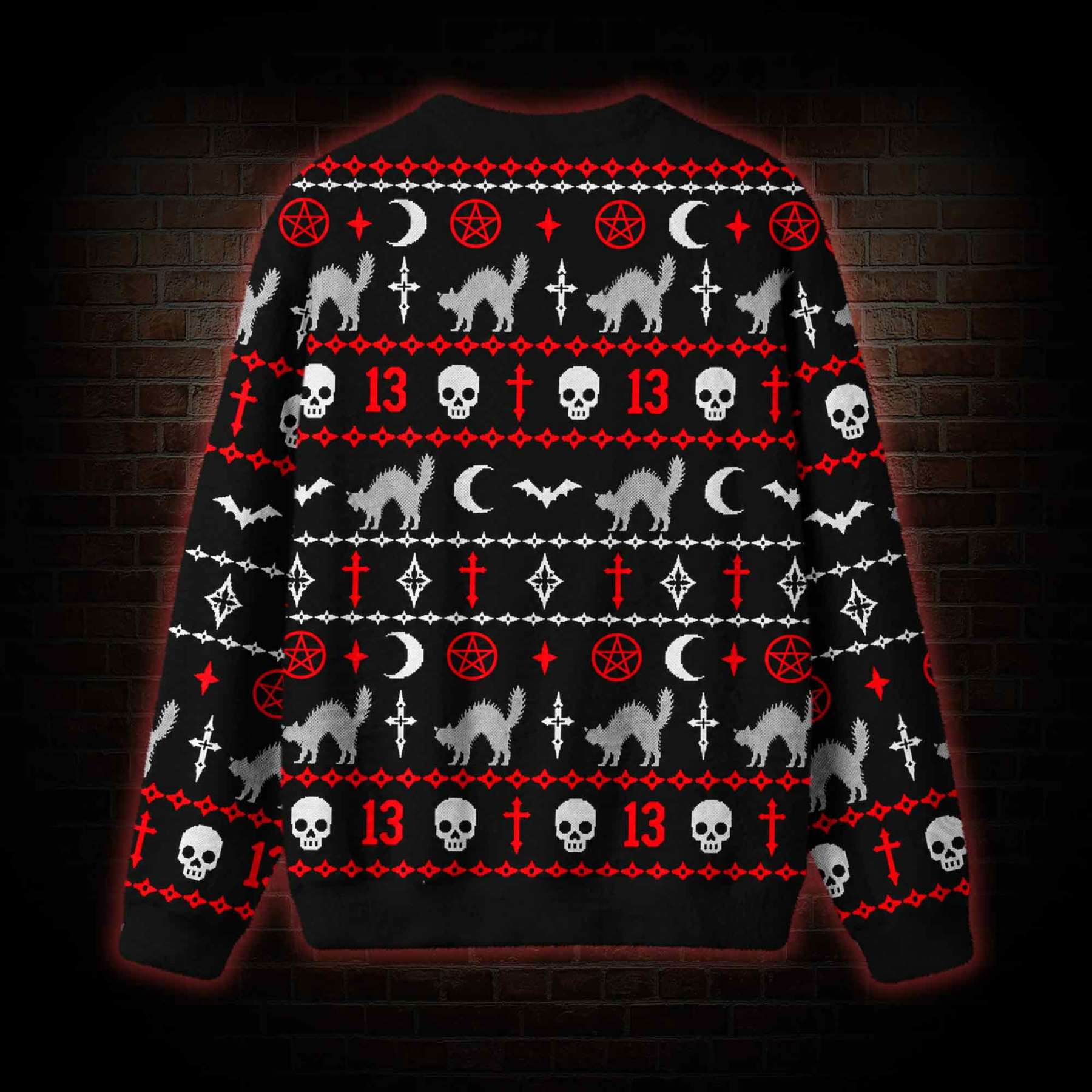 Occult Nightmare Ugly Sweatshirts
