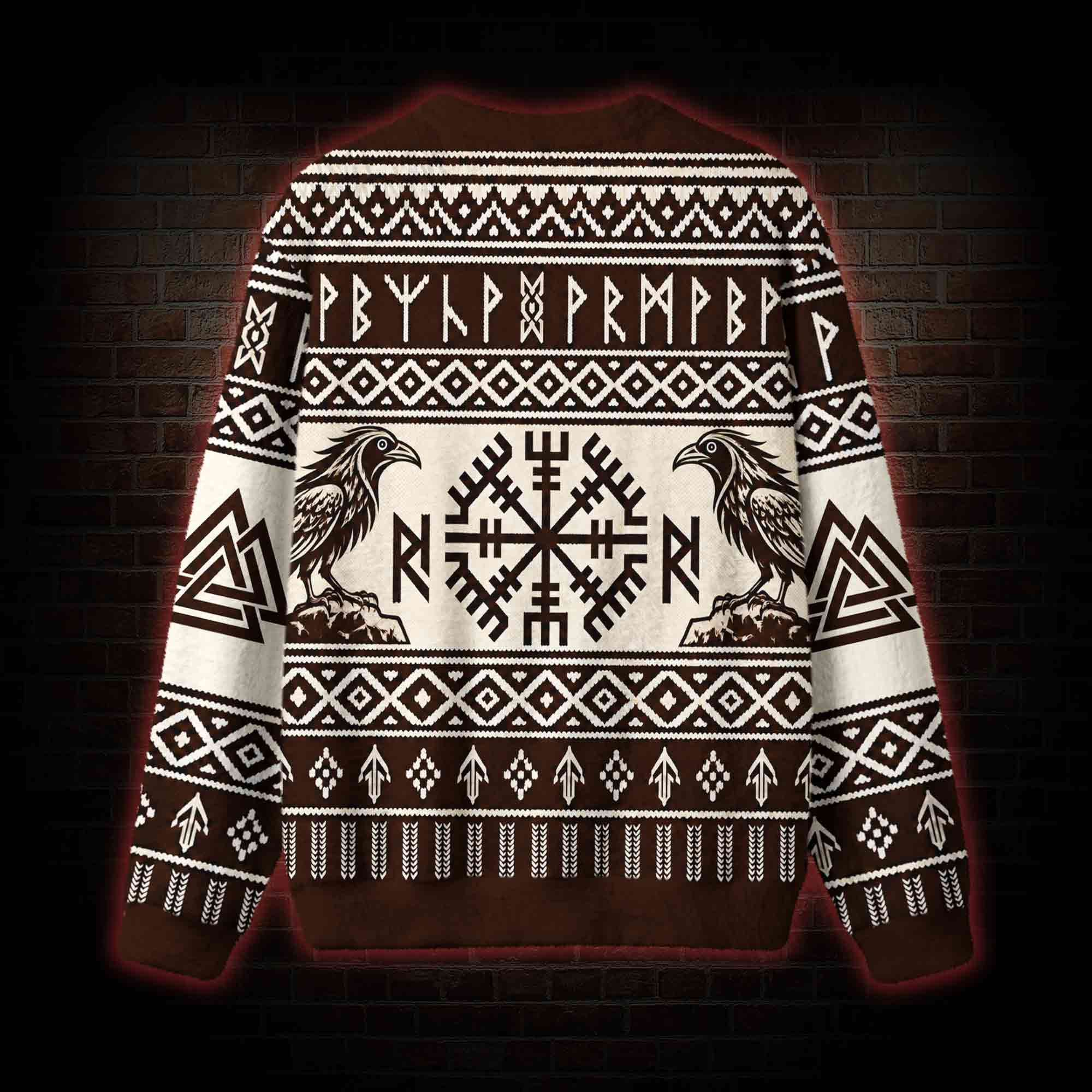 Valhalla Warrior Ugly Sweatshirts