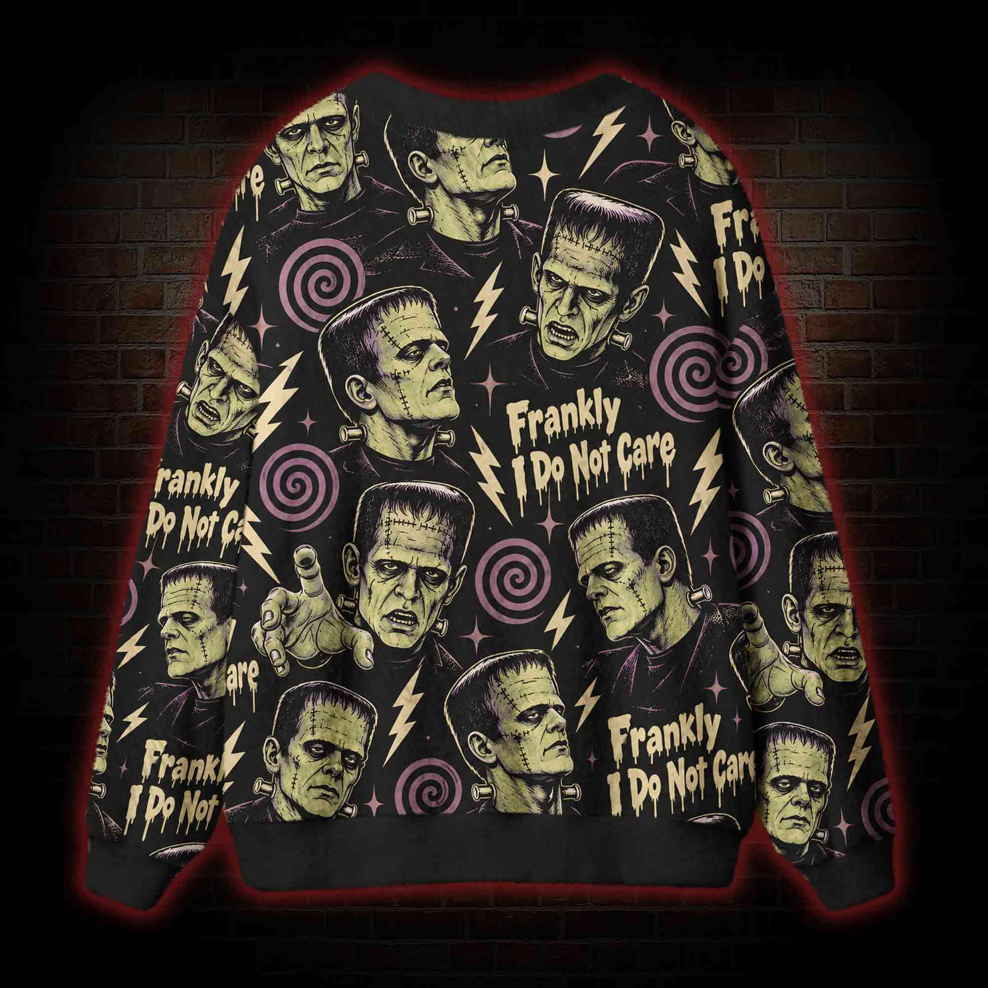 Frankly I Do Not Care Cardigan Sweater