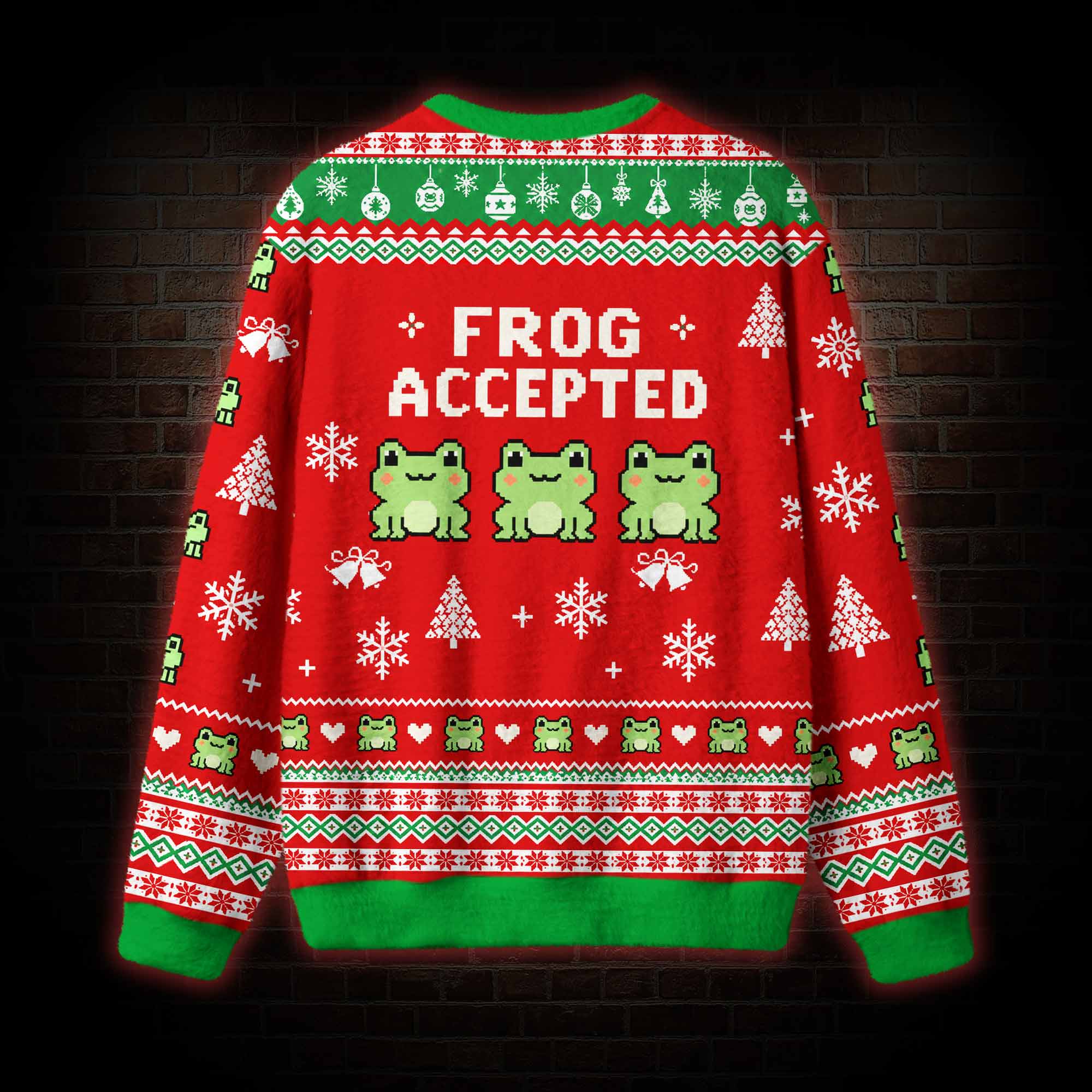 You Must Accept the Frog Ugly Sweatshirts