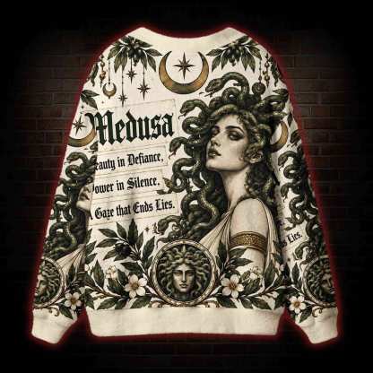 Medusa's Gaze Cardigan Sweater