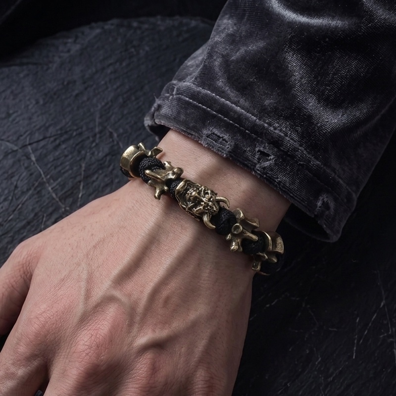 Raven Bone Bracelet