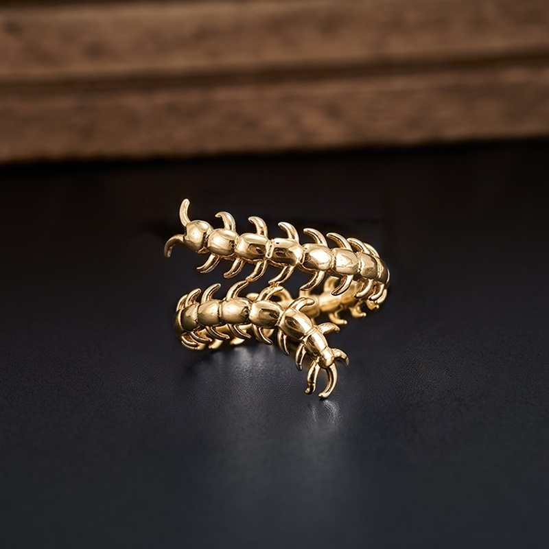 Gothic Centipede Ring