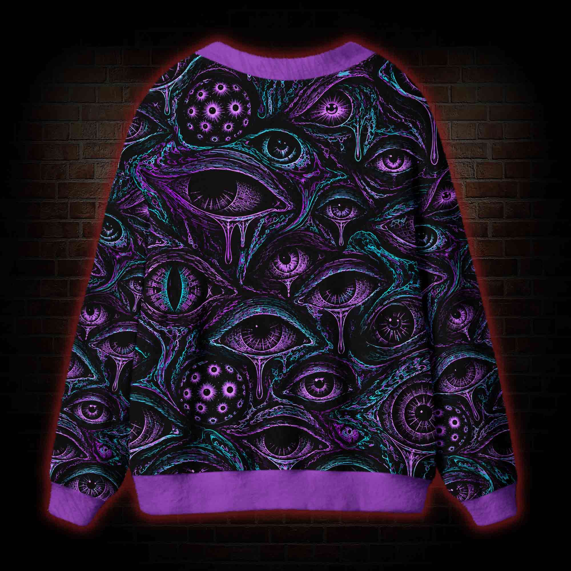 The Omniscient Gaze Cardigan Sweater
