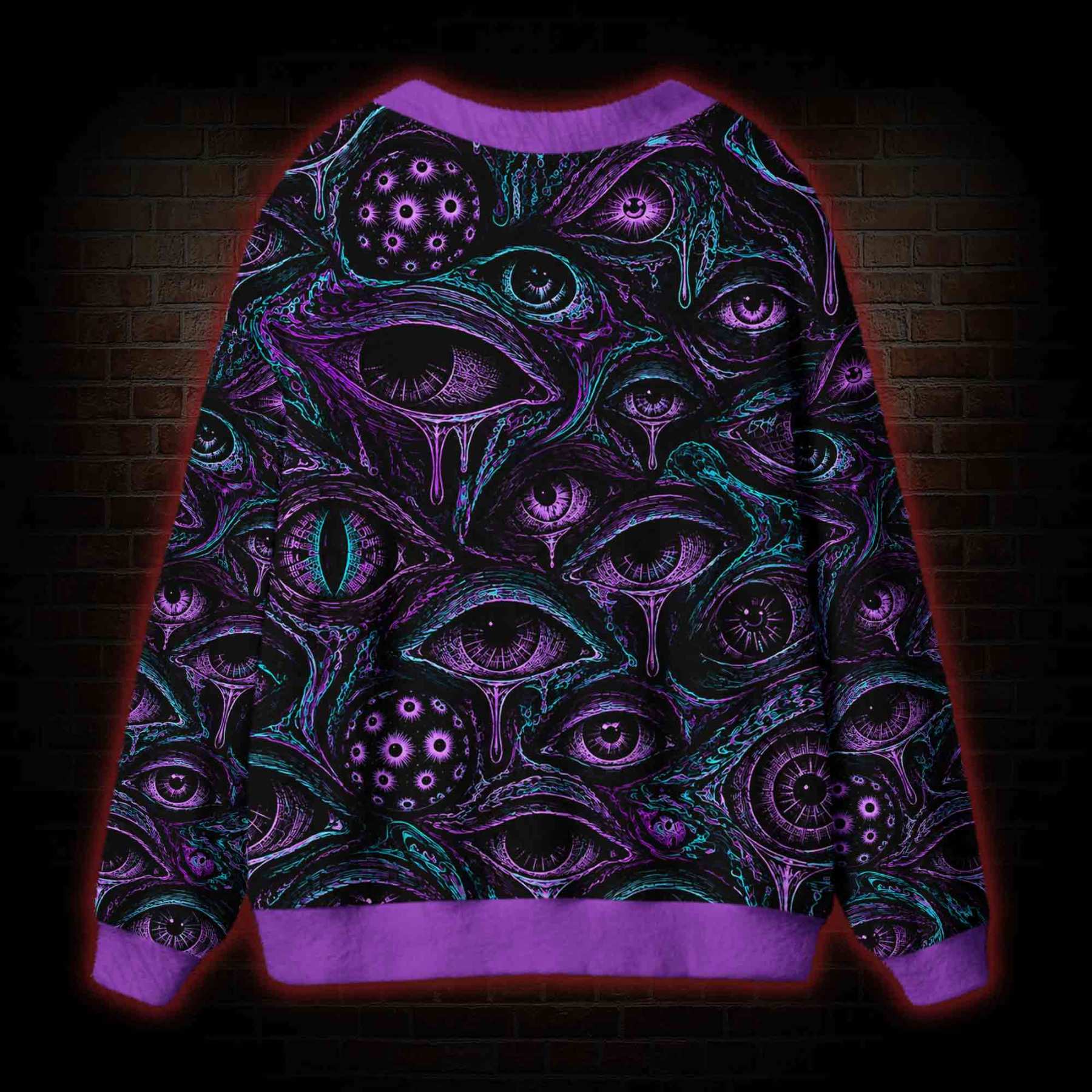The Omniscient Gaze Cardigan Sweater