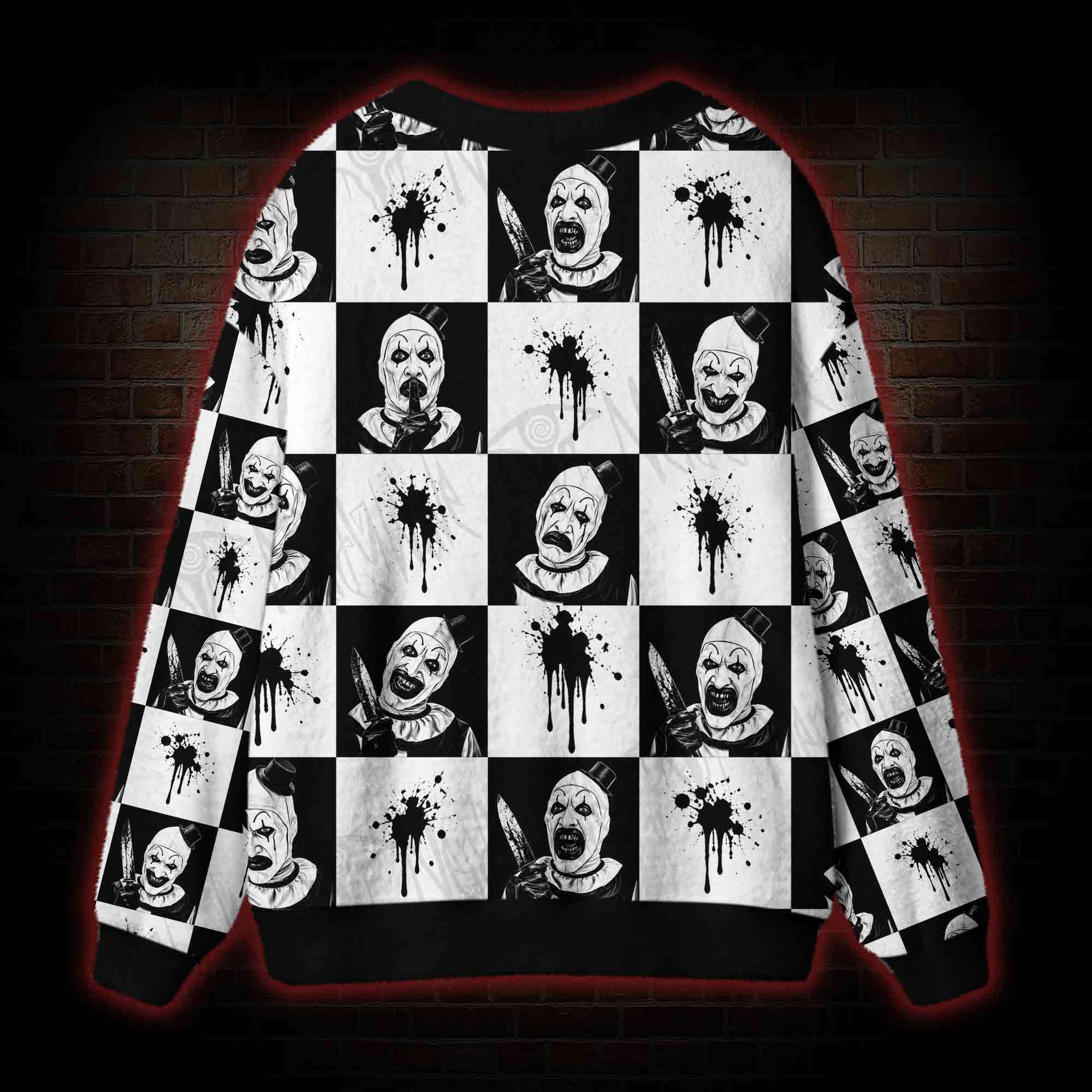 Monochrome Madness Cardigan Sweater