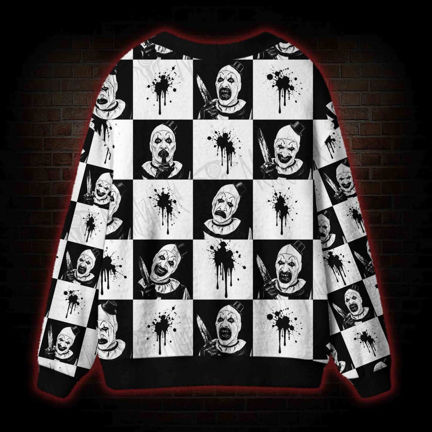 Monochrome Madness Cardigan Sweater