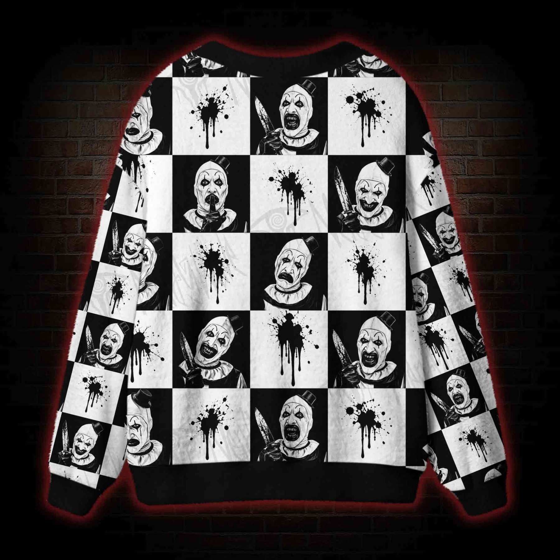 Monochrome Madness Cardigan Sweater