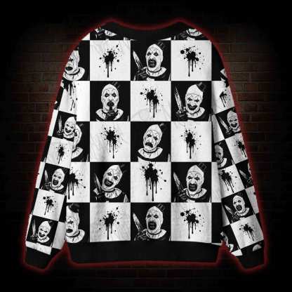 Monochrome Madness Cardigan Sweater
