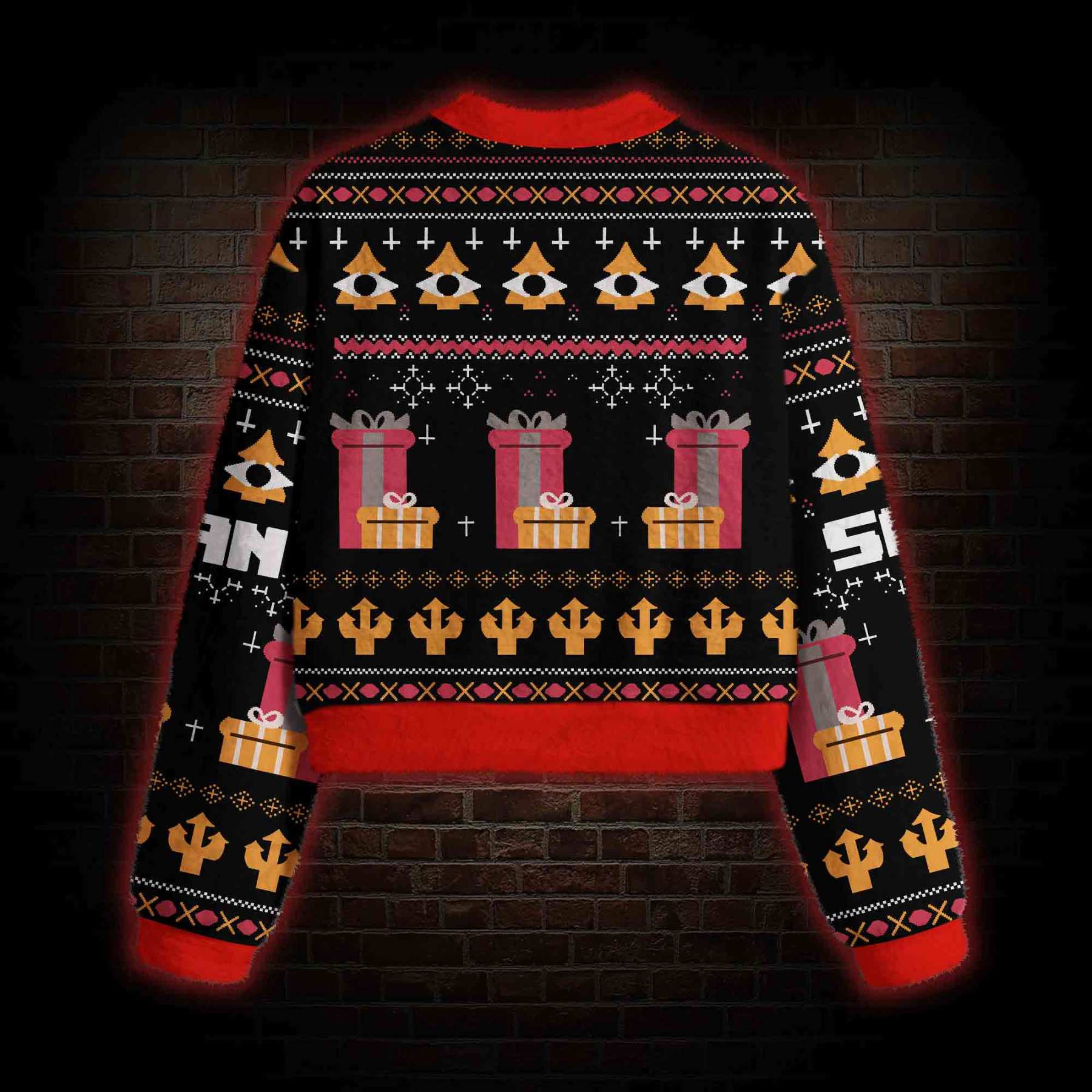 Satan Claus Women's Ugly Sweatshirt
