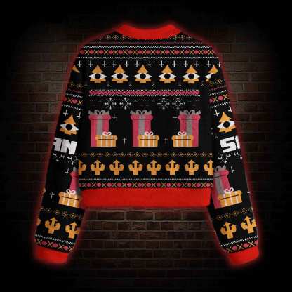 Satan Claus Women's Ugly Sweatshirt