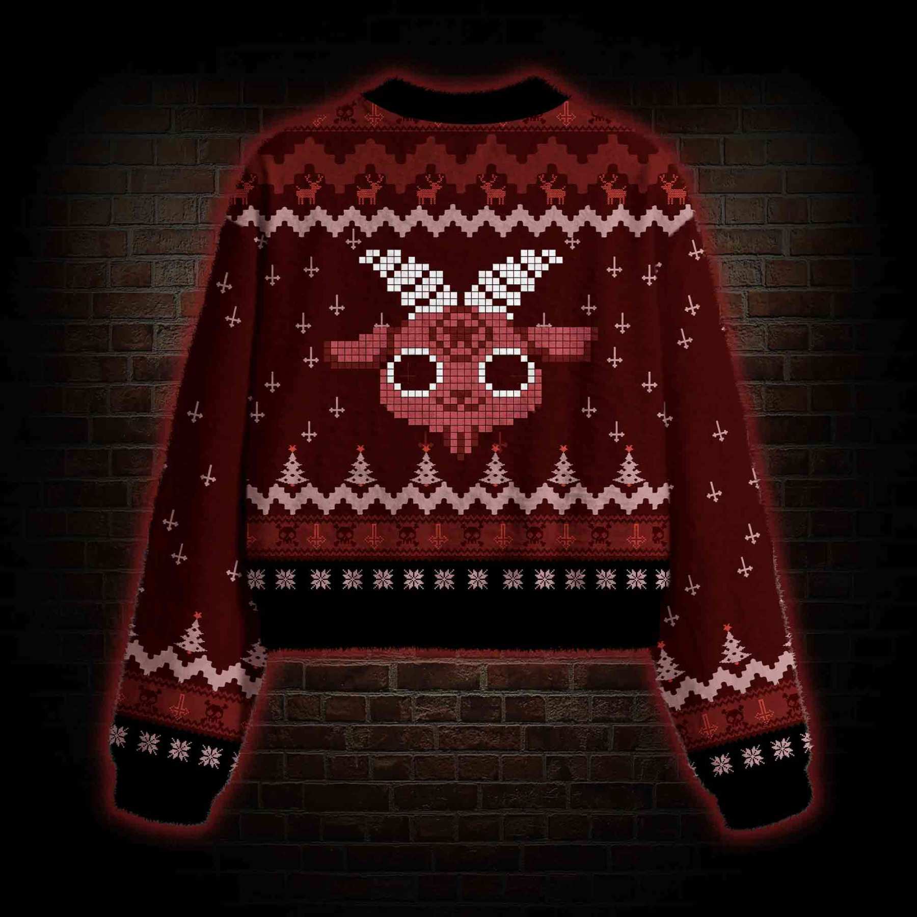 Cute as Hell Women's Cropped Ugly Sweatshirt