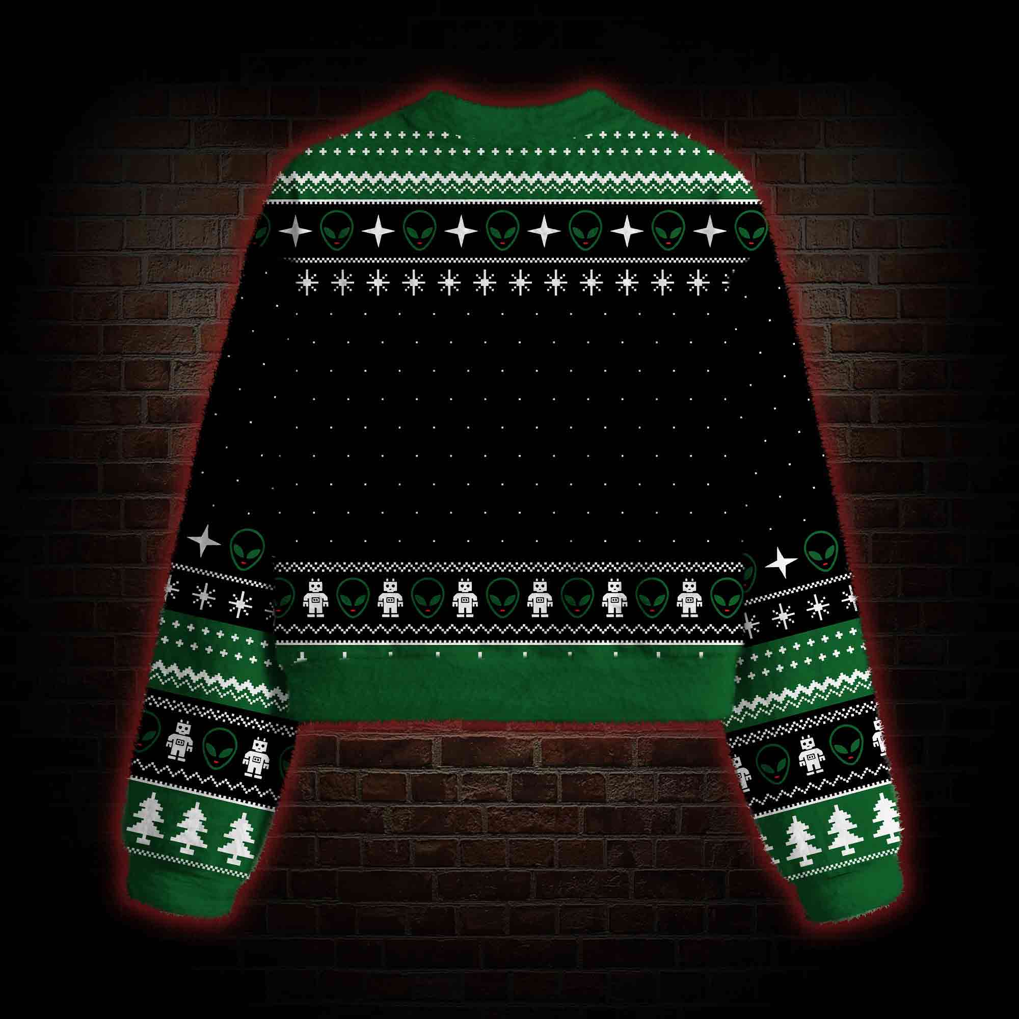 UFO Women's Cropped Ugly Sweatshirt