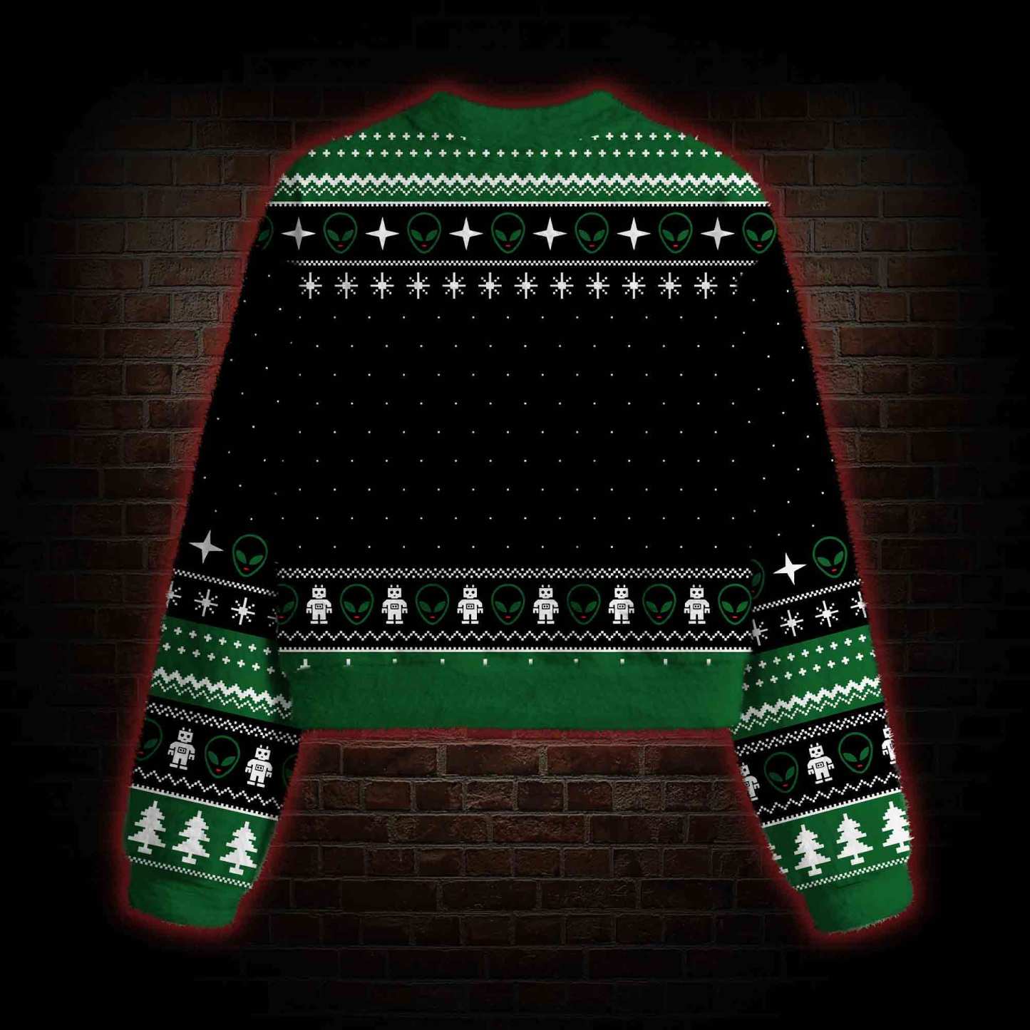 UFO Women's Cropped Ugly Sweatshirt