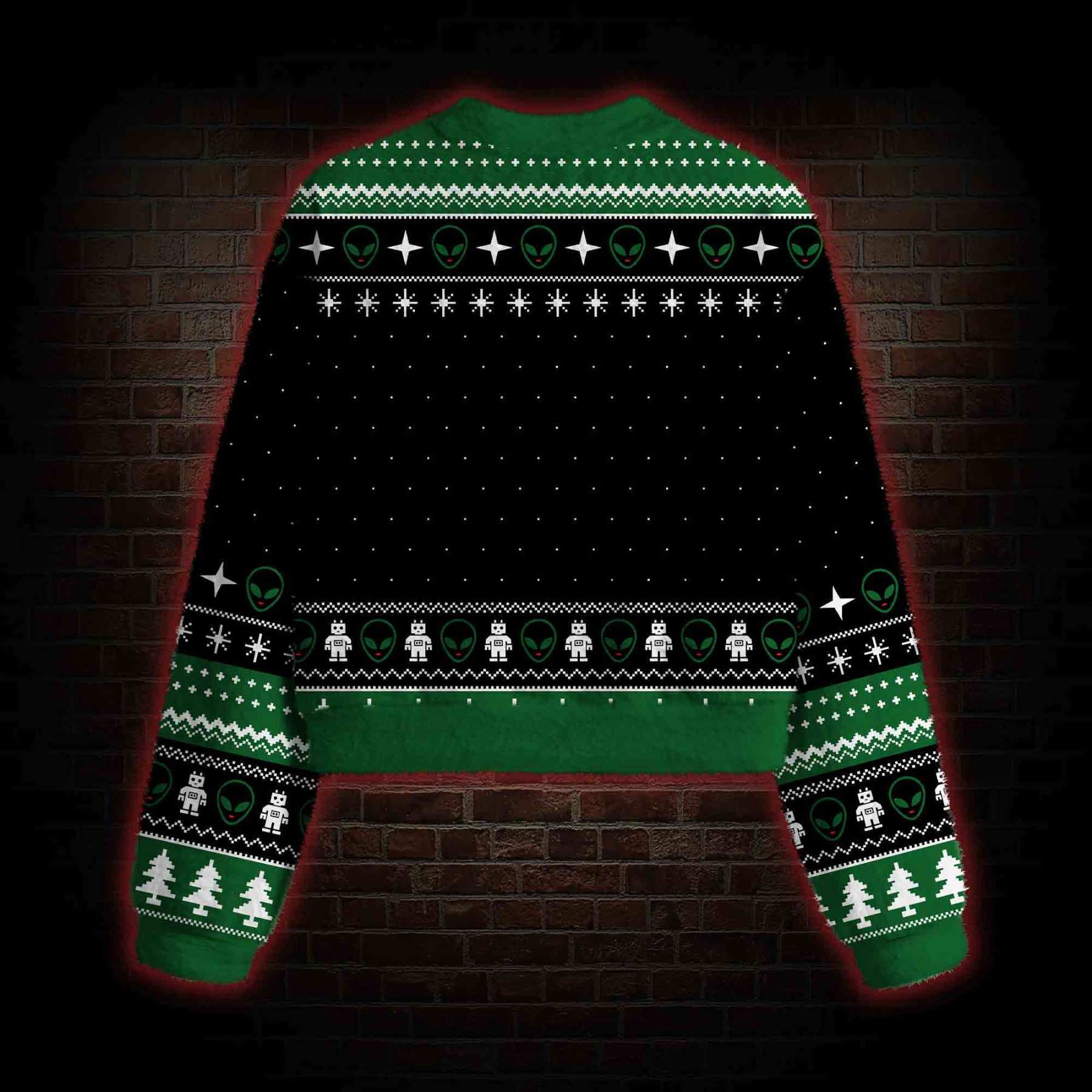 UFO Women's Cropped Ugly Sweatshirt