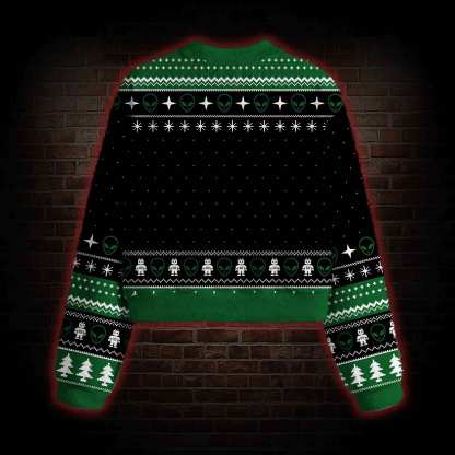 UFO Women's Cropped Ugly Sweatshirt