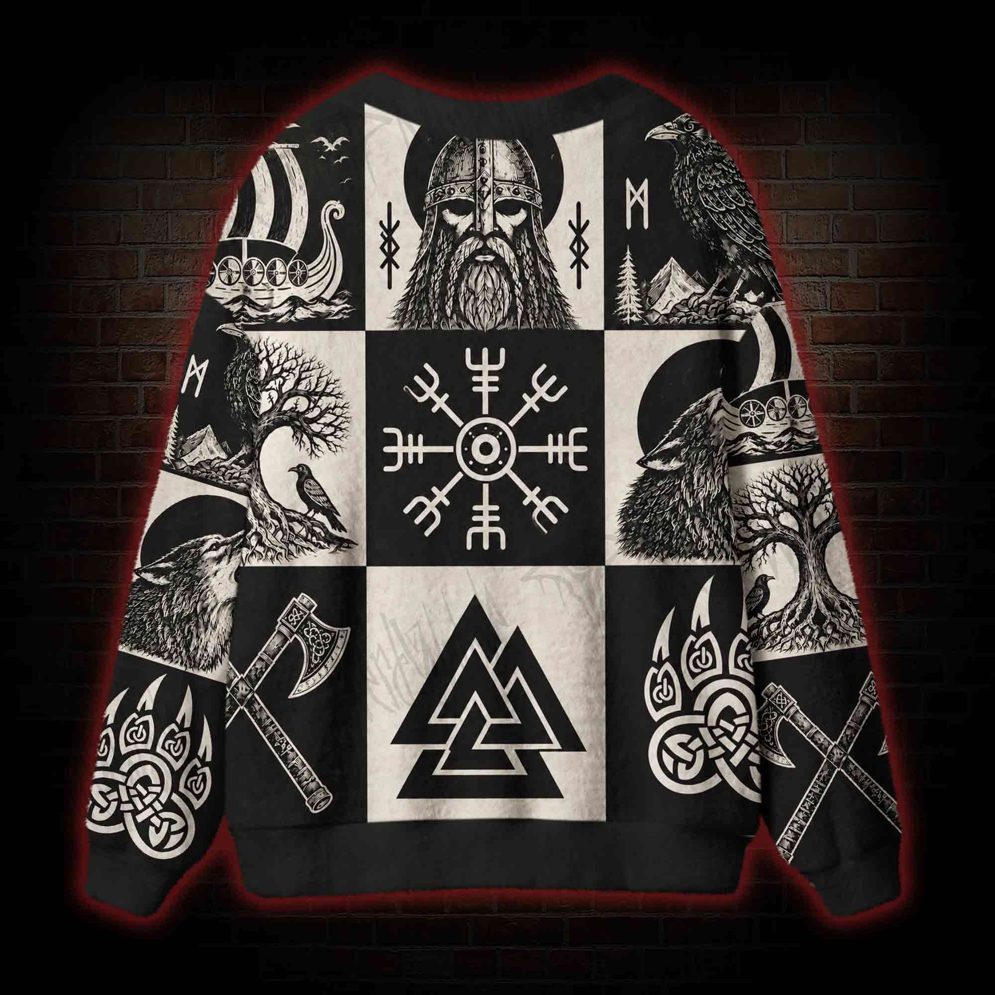Viking Saga Cardigan Sweater