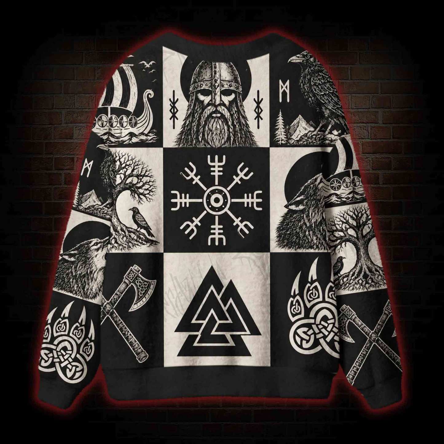 Viking Saga Cardigan Sweater