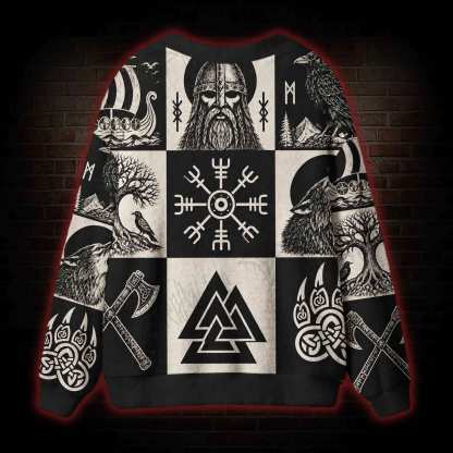 Viking Saga Cardigan Sweater