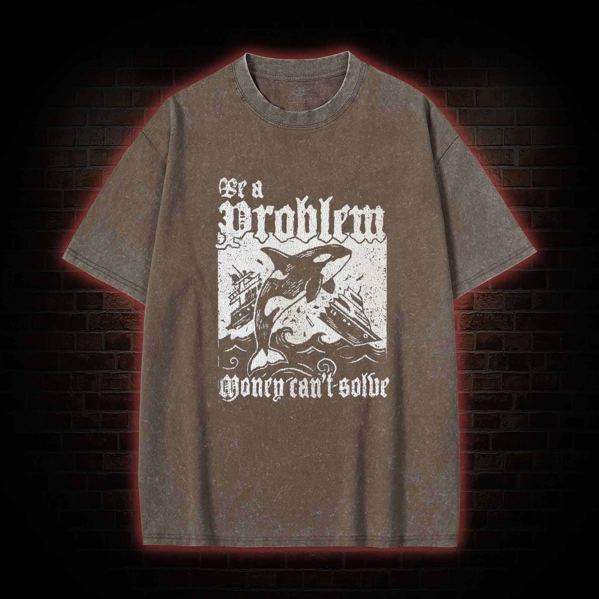 Be a Problem Washed T-shirt