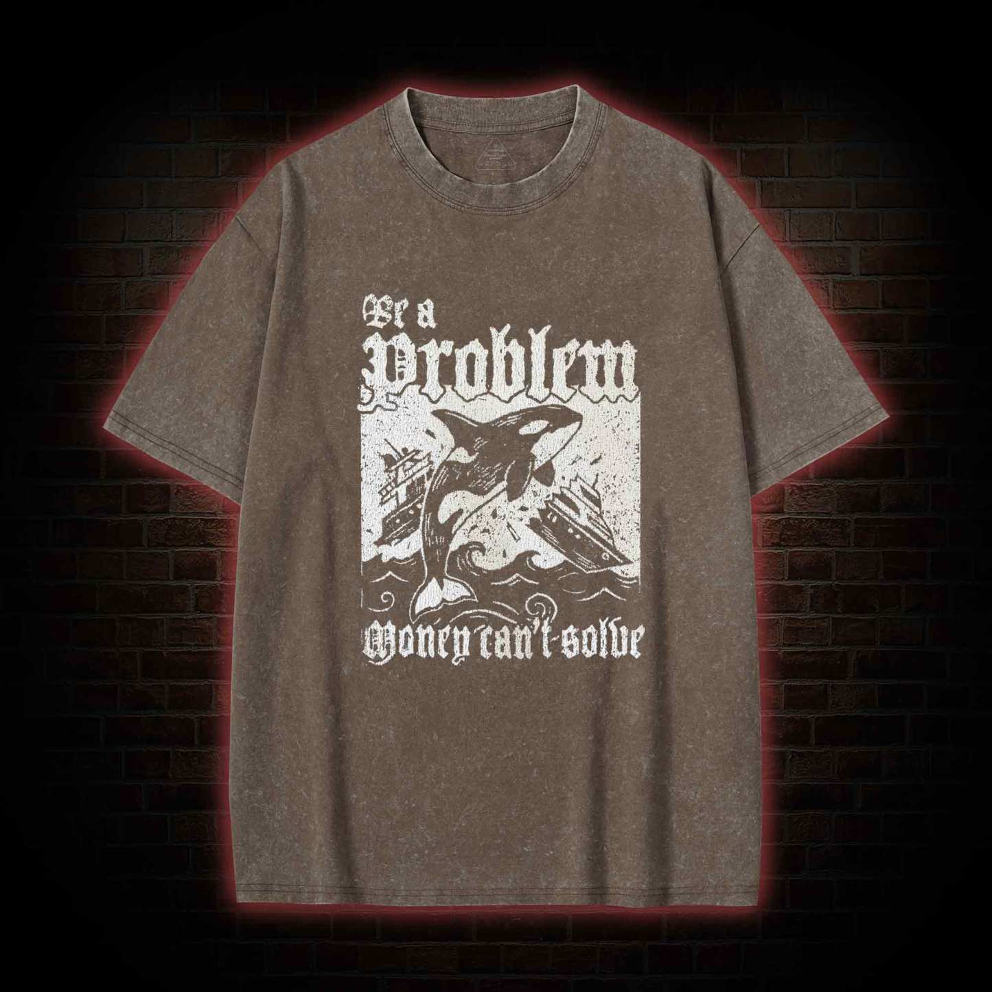Be a Problem Washed T-shirt