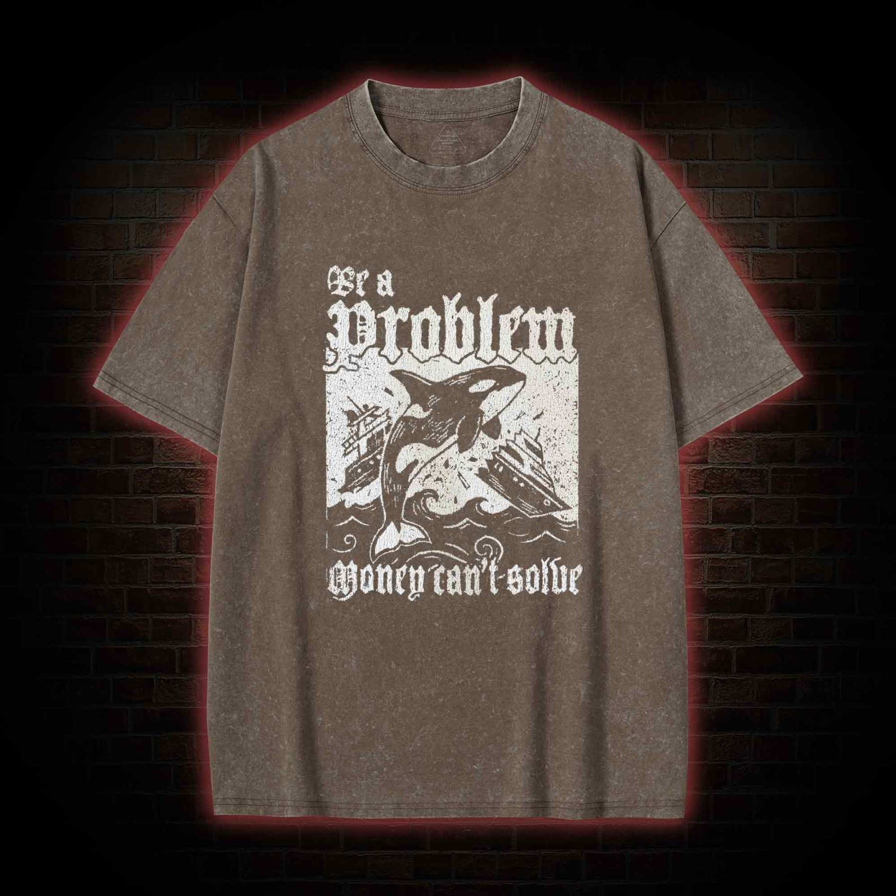 Be a Problem Washed T-shirt
